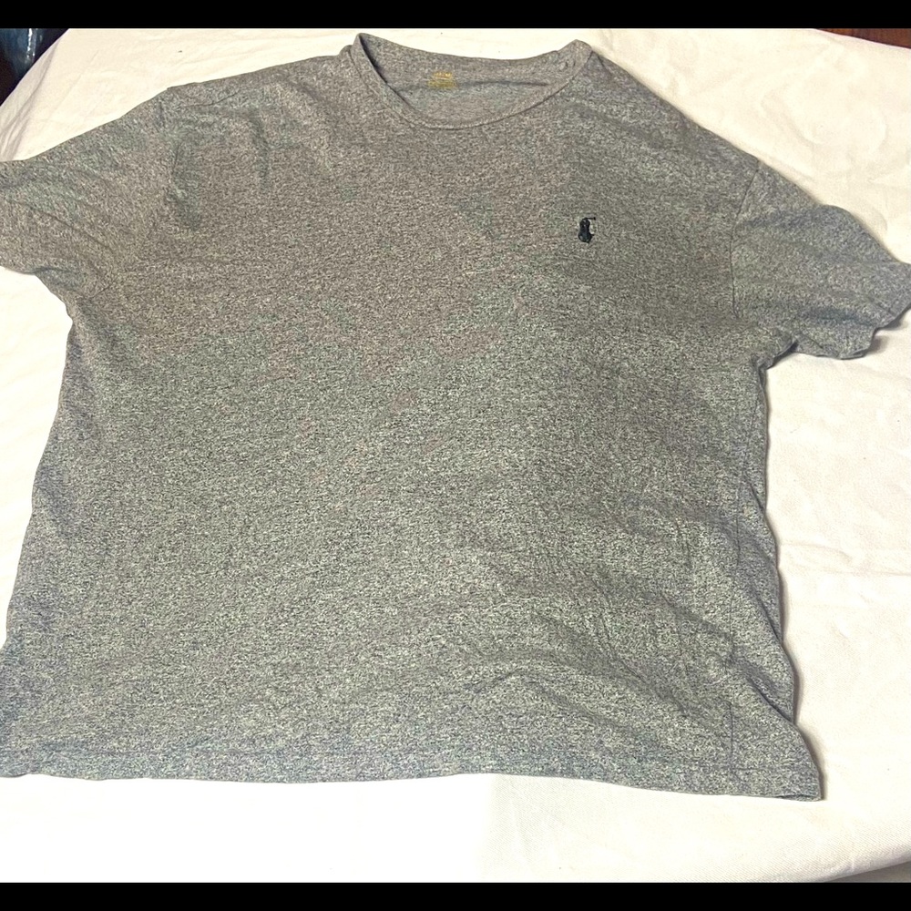 Gray polo t shirt